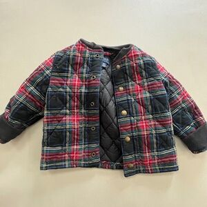 Ralph Lauren Polo Plaid Jacket Size 2/2T